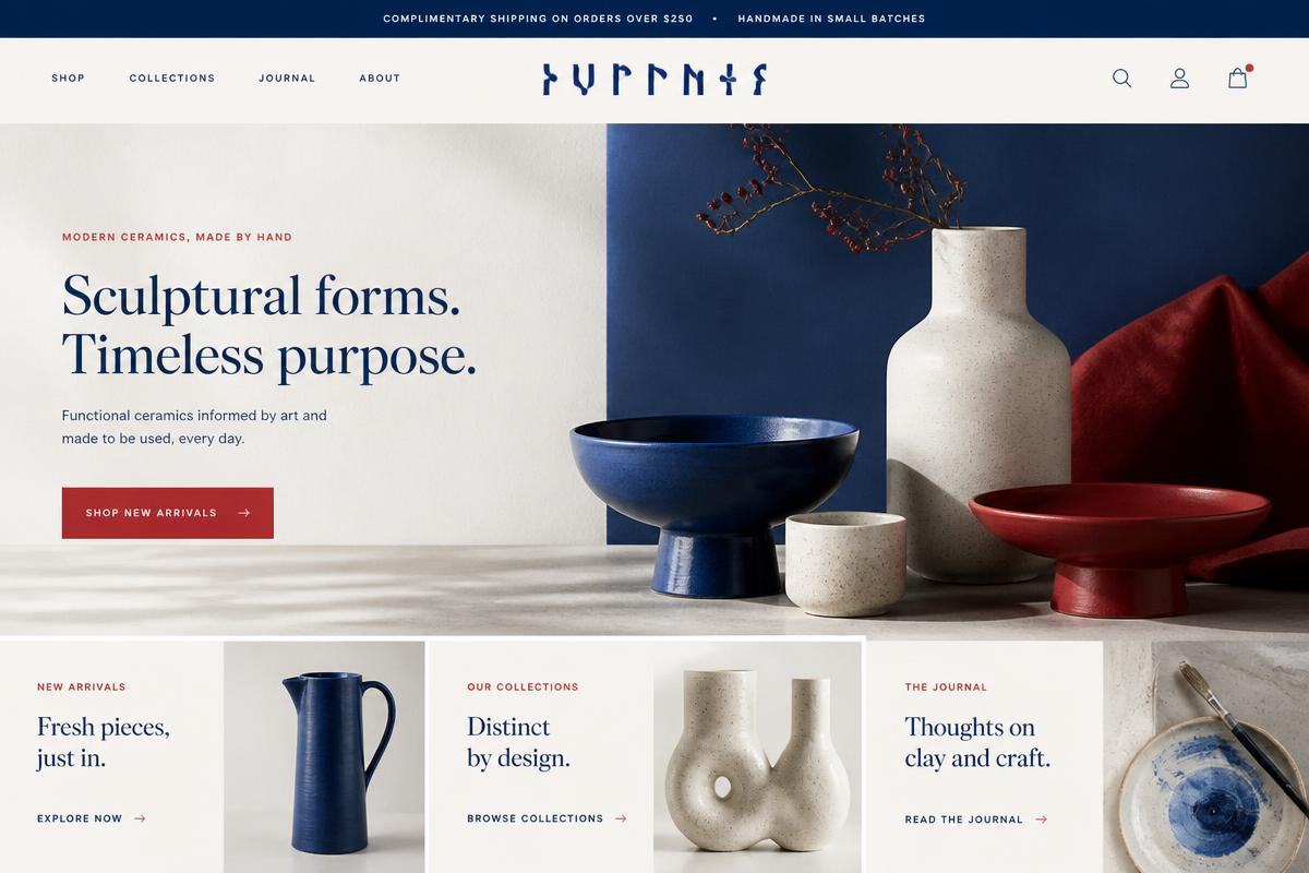 Furnace website concept